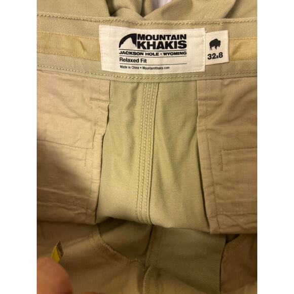 Mountain Khakis Men's Teton Twill Shorts Relaxed Fit 32 X 8 - Picture 5 of 6